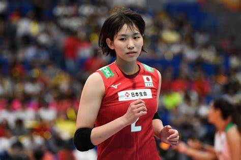 日本女排主攻手古贺纱理那