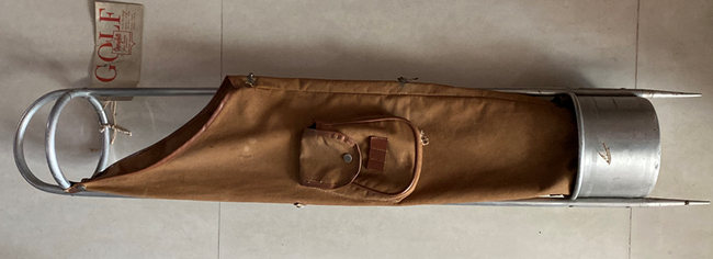 馆藏铝制帆布球包