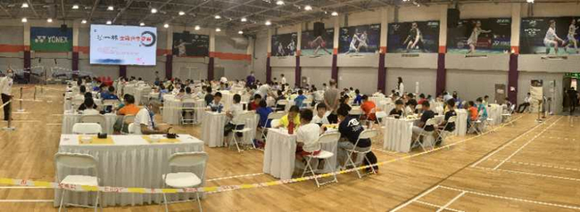 清一杯高段组决赛在静安区体育馆举行