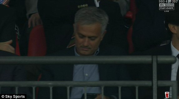 看台上的穆里尼奥