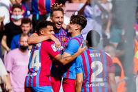 西甲-德佩点射 新10号复出进球 巴萨3-0终结连平