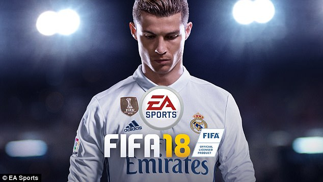 C罗是FIFA18的封面球星