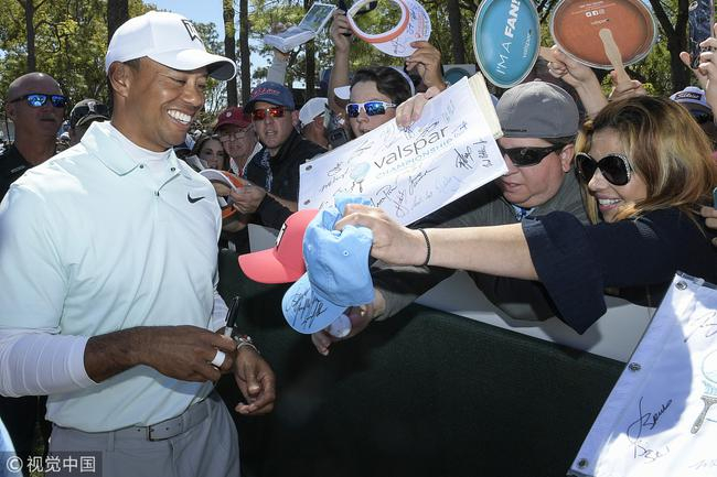 老虎赛后喜笑颜开