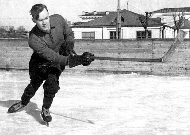 打冰球的博布罗夫