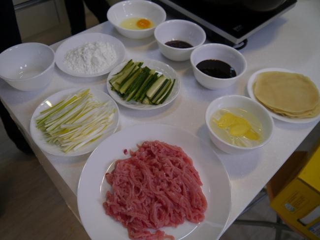 菜已经提前备好了