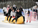 翠华山景区：热“雪”迎新春