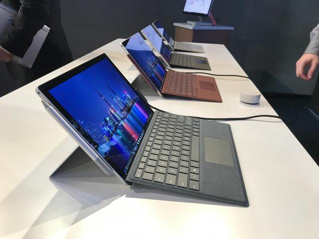 来看新Surface Pro现场图集