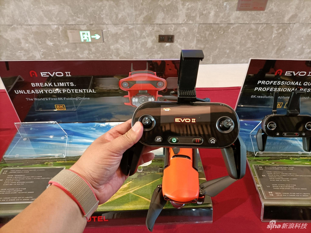 道通EVO II 8K无人机实拍：机身厚重 遥控器有看点