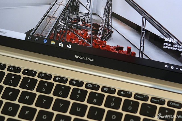 RedmiBook 13图赏:10代酷睿+全面屏