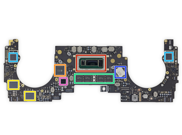 新13英寸MacBook Pro拆解:电池更沉 电源键盘重新设计