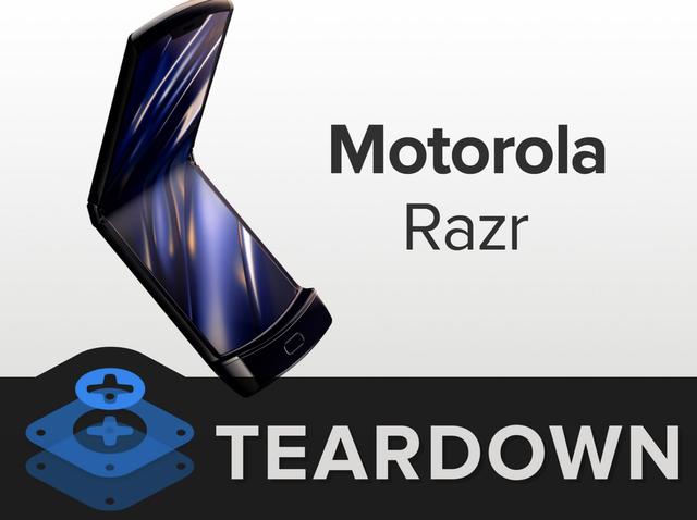 iFixit拆解摩托罗拉Razr:内部结构超级复杂