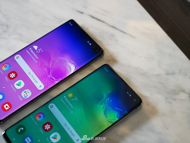屏占比再提升 三星Galaxy S10系列手机实拍图赏