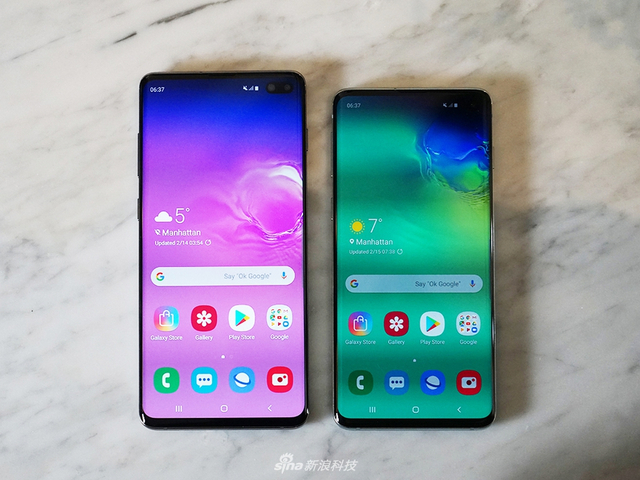 屏占比再提升 三星Galaxy S10系列手机实拍图赏