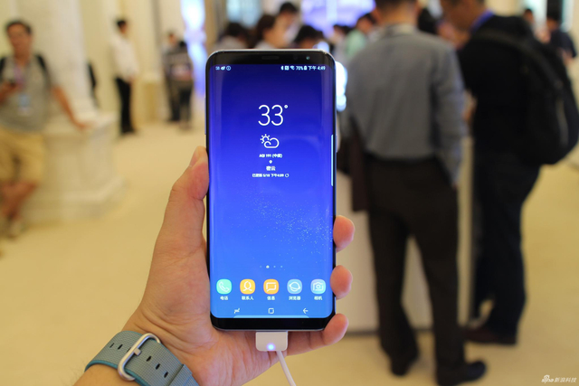 心动了吗 三星Galaxy S8国行版现场实拍