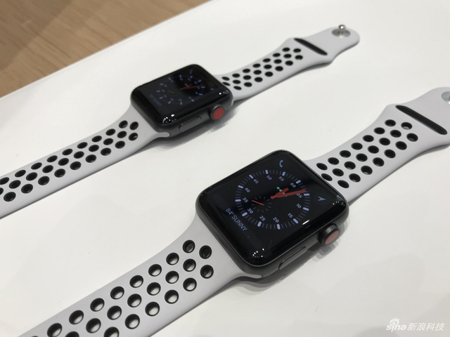 增加蜂窝数据功能 Apple Watch Series 3现场实拍图赏