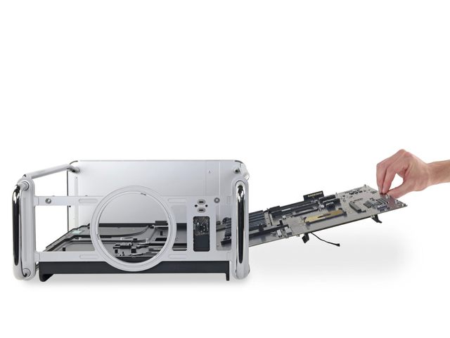 iFixit拆解苹果Mac Pro：美观精良 可修复性一流
