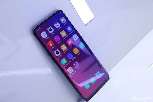 双轨潜望式升降镜头 OPPO Find X现场实拍图赏
