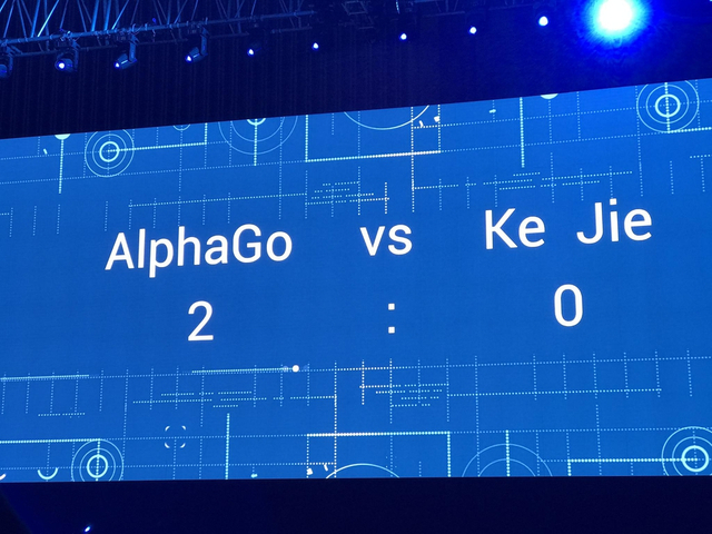 围棋峰会第二局：柯洁认输 AlphaGo中盘获胜