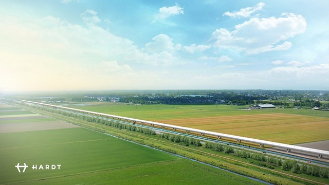 荷兰建欧洲首条超级高铁测试轨道：30 米长的管道组成