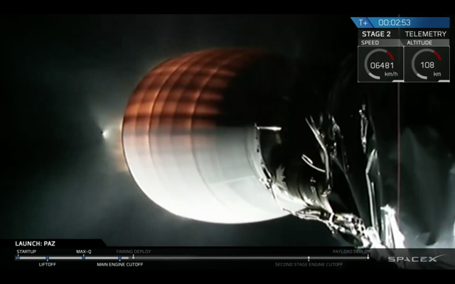 SpaceX将互联网卫星送入轨道