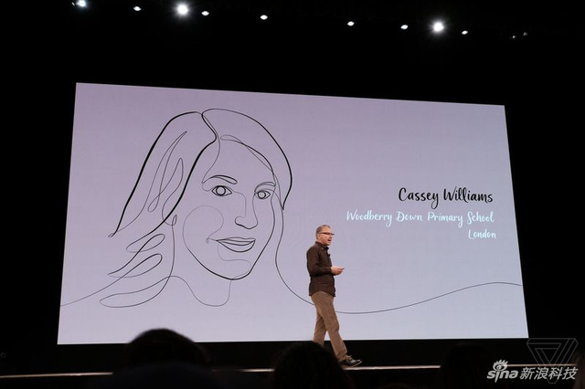 苹果春季教育主题发布会现场图