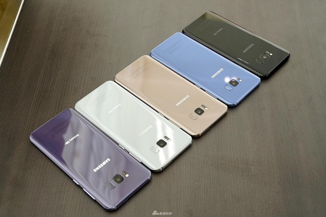 三星S8系列真机图赏:无边框效果的进化史