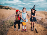 乡村田野间的童趣烂漫 万圣节打造精致肖像