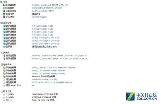 豪华硬件配置