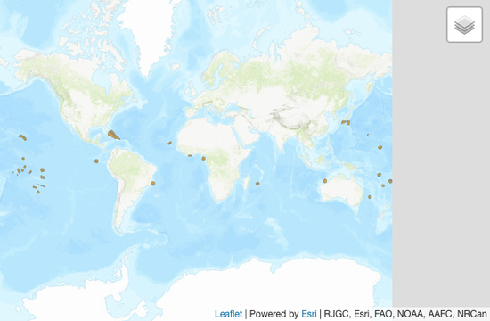　雪茄达摩鲨在全球的分布