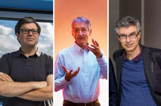 Yann LeCun、Geoffrey Hinton、Yoshua Bengio