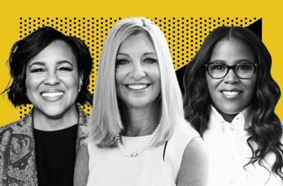 　　Walgreens CEO Roz Brewer, CVS CEO Karen Lynch，和&nbsp;TIAA CEO Thasunda Brown Duckett.（从左到右）