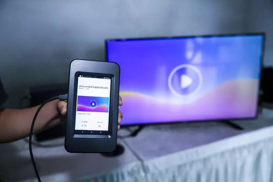 （5G下行速率演示）