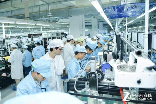OPPO总装车间参观
