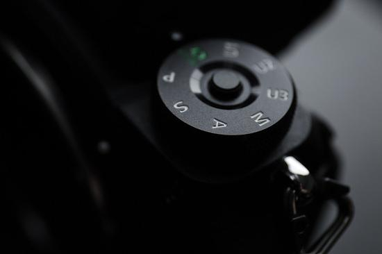 带锁定功能的拍摄模式转盘