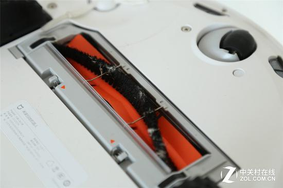 米家扫地机器人吸口状况