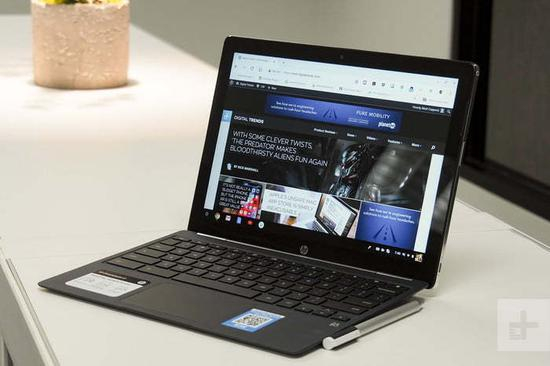 ▲ 惠普 Chromebook X2。 图片来自：Digitaltrends