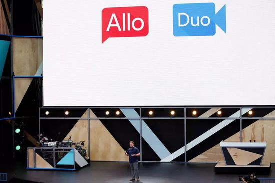 Google Allo 和 Duo 亮相&nbsp;Google I/O 2016 /&nbsp;视觉中国