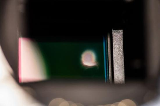 相机的传感器被烧毁