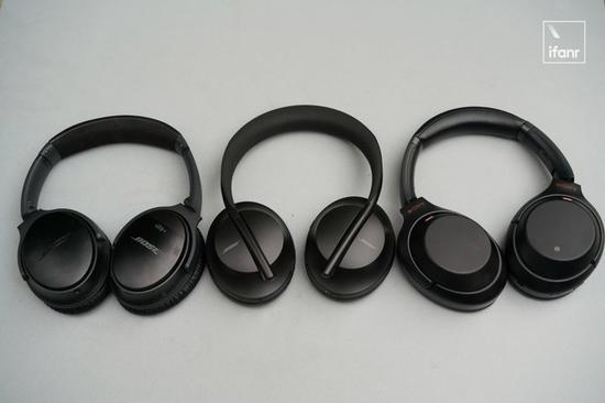 ▲ Bose QC35、Bose 700、索尼 1000X