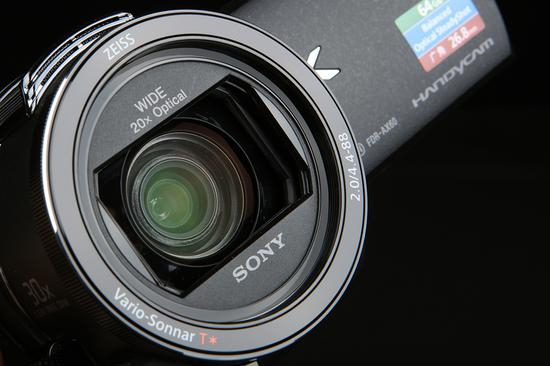 索尼4K摄像机AX60镜头