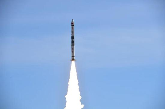 ▲&nbsp;发射瞬间&nbsp;▲汪江波/摄