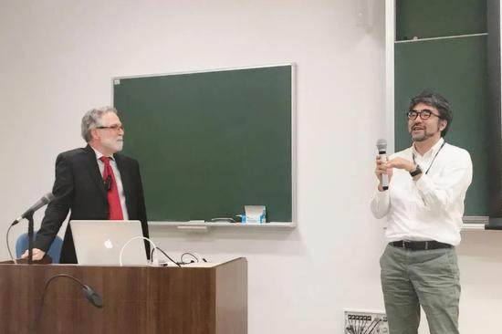 图|赛门扎和广田喜一在日本关西医科大学