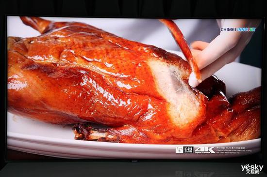  经典的烤鸭，肉质细腻