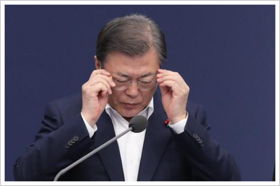 ▲文在寅&nbsp; 图片来源：韩联社