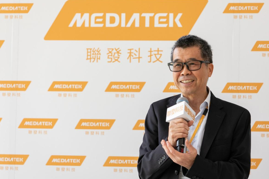 ▲联发科创始人兼董事长蔡明介