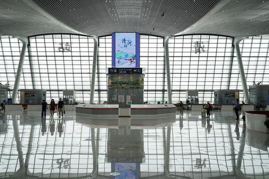 清河火车站 程功/北晚新视觉供图