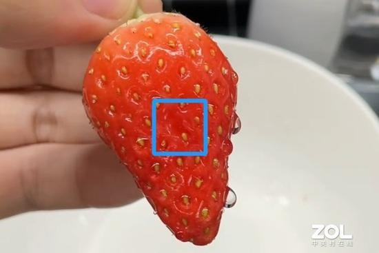  飞利浦HX8340冲击后也留下了一个小坑