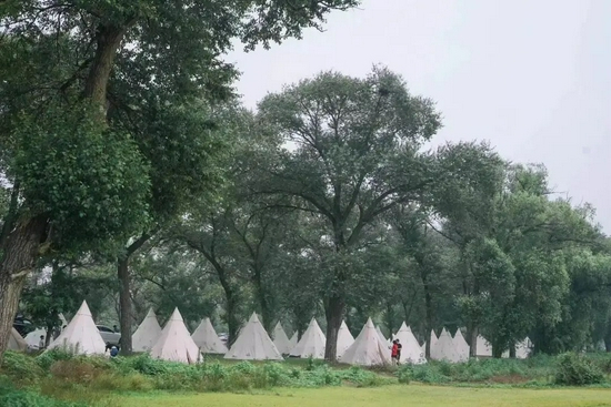 大热荒野的北京营地之一 / 受访者供图