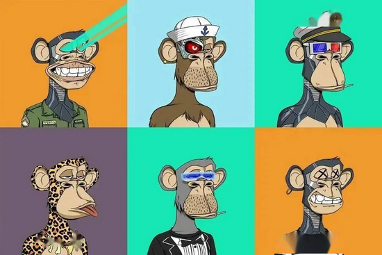 （图：NFT头像“无聊猿猴游艇俱乐部”）