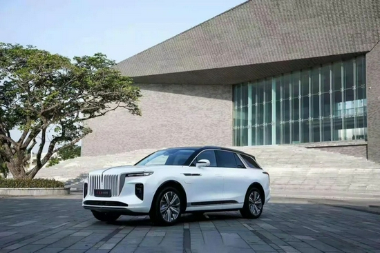 红旗E－HS9，图源一汽红旗官微